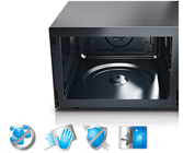  Микроволновая печь SAMSUNG MG23F302TCS 