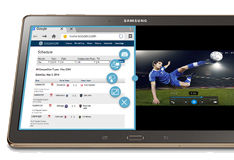 Планшет SAMSUNG Galaxy Tab S 10.5'' SM-T805 16Gb LTE Silver